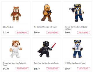 Illustration for article titled Star Wars Build-A-Bears Are Packed With Evil Gift Potential